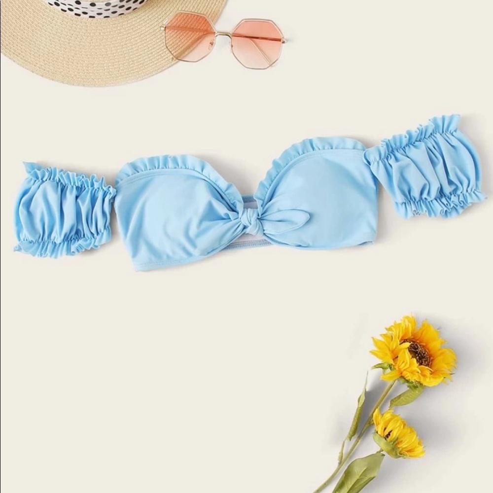 Baby blur bikini top